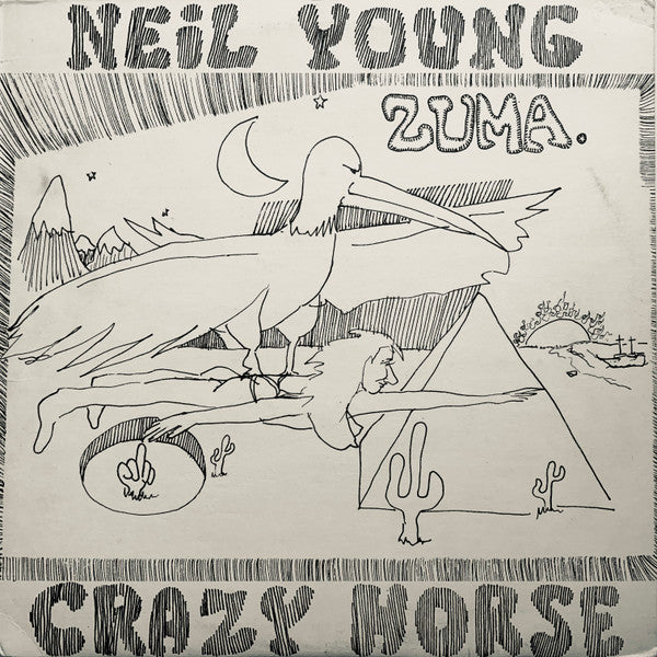 Neil Young With Crazy Horse - Zuma - Vinyl LP, Album, Stereo, 1975 (USED VG+)