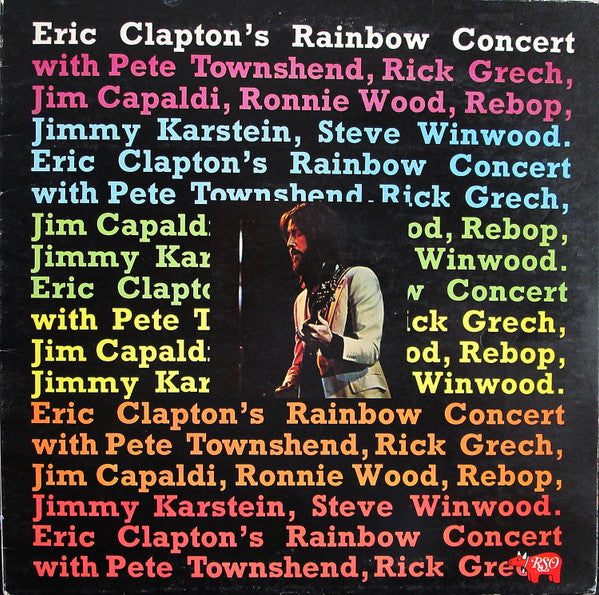 Eric Clapton - Eric Clapton Rainbow Concert - Vinyl LP, Album, 1973 (USED VG+)