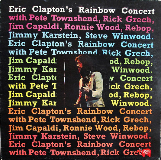 Eric Clapton - Eric Clapton Rainbow Concert - Vinyl LP, Album, 1973 (USED VG+)