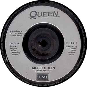 Queen ‎– Who Wants To Live Forever - Vinyl 7", 45 RPM, Single, Paper Sleeve, UK 1986 (USED VG+)