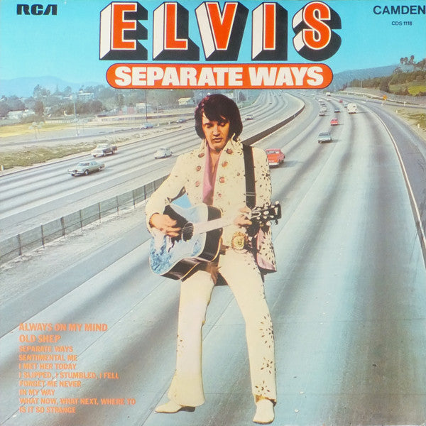 Elvis ‎– Separate Ways - Vinyl LP, Compilation, UK 1973 (USED VG+)
