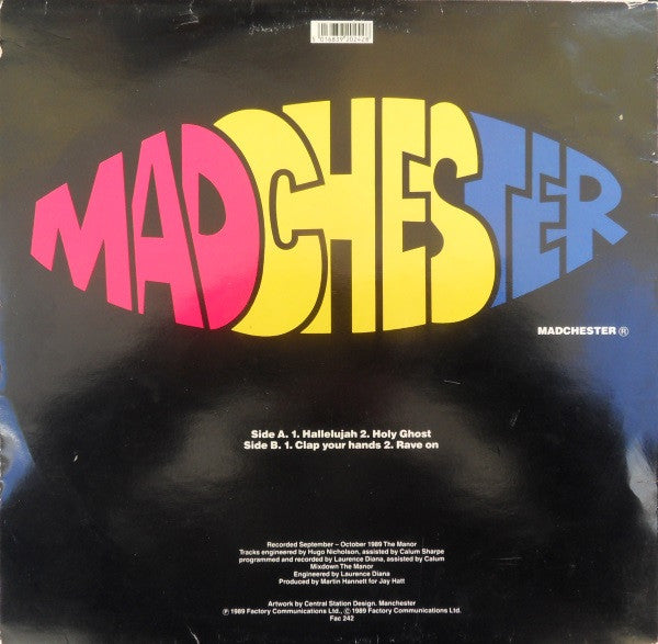 Happy Mondays – Madchester Rave On - Vinyl 12", 45 RPM, EP, UK 1989 (USED VG+)