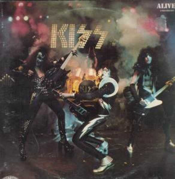 Kiss - Alive! - 2 x Vinyl LP, Album, Reissue, Stereo, UK 1977 (USED VG+)