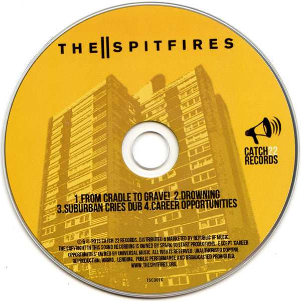 The Spitfires – Response - Vinyl LP, Album, Limited Edition, Red CD, Album CD, EP, Bonus Disc, UK 2015 (USED VG+)