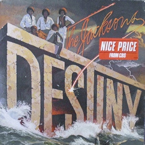 The Jacksons - Destiny - Vinyl LP, Album, Reissue, Stereo, Grey Labels, 1987 (USED NM)