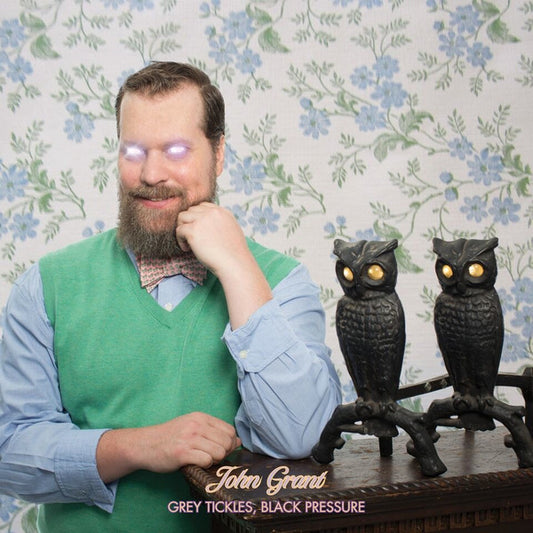 John Grant ‎- Grey Tickles, Black Pressure - 2 × Vinyl LP, Album, White Vinyl, CD (USED NM)