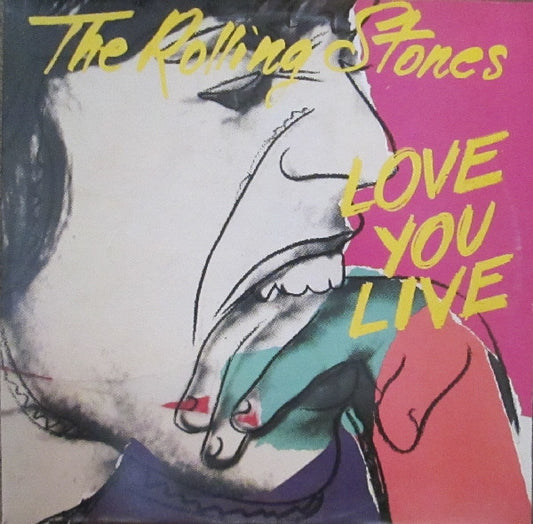 The Rolling Stones - Love You Live - 2 x Vinyl LP, Album, Stereo, UK 1977 (USED VG+)