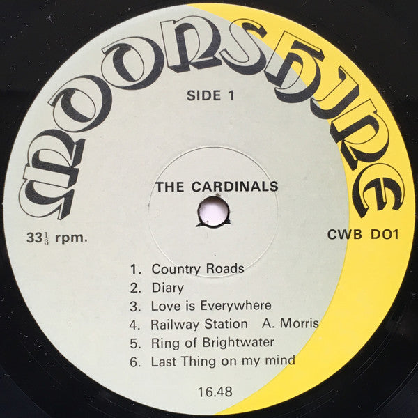 The Cardinals ‎– Moonshine - Vinyl LP, Album, Stereo, UK 1975 (USED VG+)