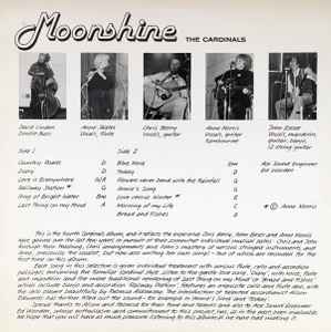 The Cardinals ‎– Moonshine - Vinyl LP, Album, Stereo, UK 1975 (USED VG+)