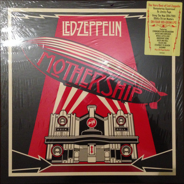 Led Zeppelin – Mothership - Box Set 4 x Vinyl, LP, Compilation, Reissue, Remastered, Stereo, 180 Gram (NEW SEALED)