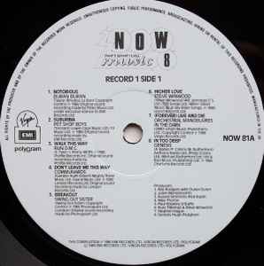 Various ‎- Now That's What I Call Music 8 - 2 × Vinyl LP, Album, Compilation, UK 1986 (USED VG)