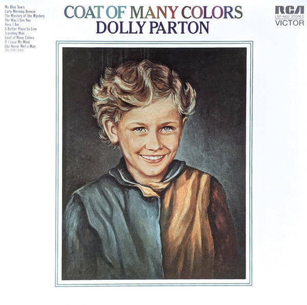 Dolly Parton – Coat Of Many Colors - Vinyl LP, Album, Reissue, Stereo, 180 Gram (NEW SEALED)