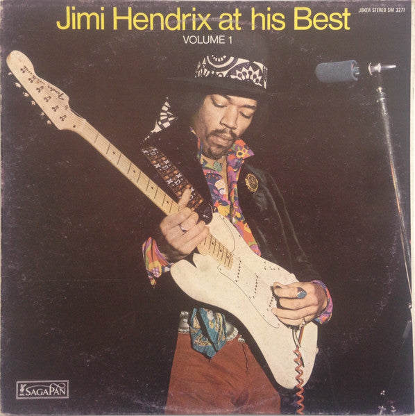 Jimi Hendrix – Jimi Hendrix At His Best (Volume 1) - Vinyl LP, Compilation, Italy 1972 (USED M)