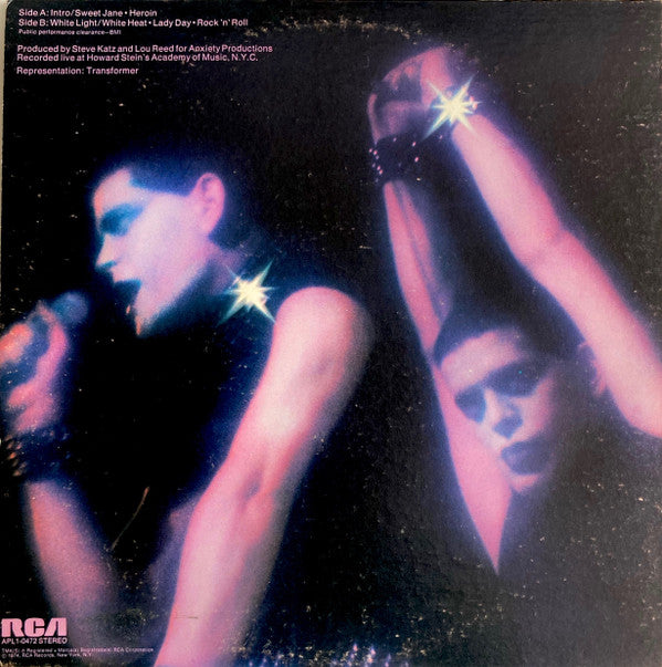Lou Reed - Rock N Roll Animal - Vinyl LP, Album, Gatefold (USED VG+)