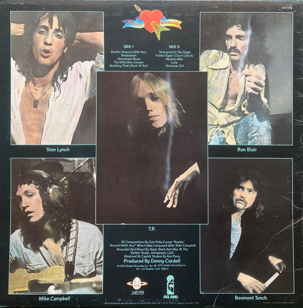 Tom Petty And The Heartbreakers - Tom Petty And The Heartbreakers - Vinyl LP, Album, 1977 (USED VG+)