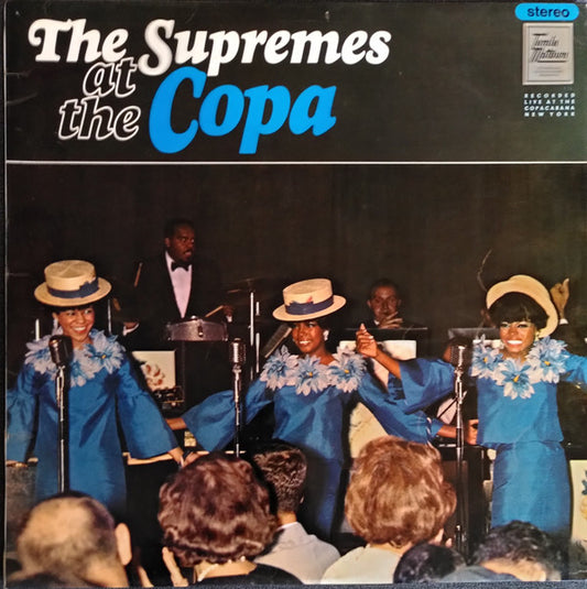 The Supremes ‎- At The Copa - Vinyl LP, Album, Reissue, Stereo, UK 1968 (USED VG)