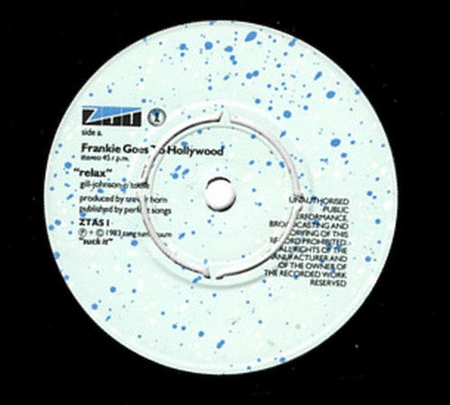 Frankie Goes To Hollywood ‎– Relax - Vinyl 7", 45 RPM, Single, 4 Prong Centre, UK 1983 (USED VG)