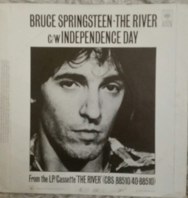 Bruce Springsteen ‎- The River -  Vinyl 7", 45 RPM, Single, Plastic Label, Solid Centre, UK 1981 (USED VG+)