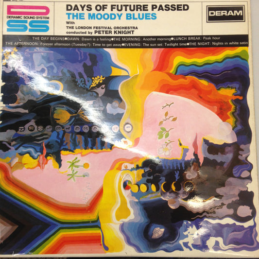 The Moody Blues With The London Festival Orchestra Conducted By Peter Knight ‎– Days Of Future Passed -  Vinyl, LP, Album, UK 1967 (USED VG+)