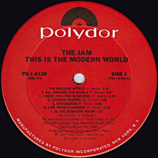 The Jam - This Is The Modern World - Vinyl, LP, Album, 1977 (USED VG+)