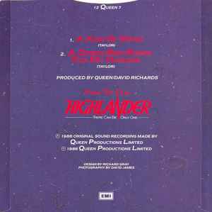 Queen ‎– A Kind Of Magic (Extended Version) - Vinyl 12", 45 RPM, Single, Stereo, UK 1986 (USED VG)