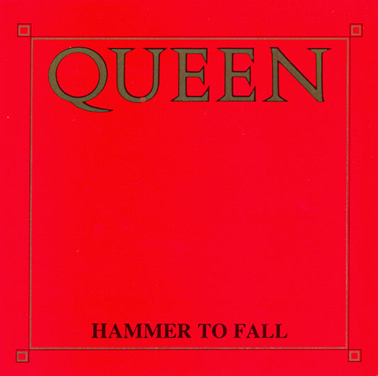 Queen ‎- Hammer To Fall - Vinyl 7", 45 RPM, Single, Stereo, UK 1984 (USED VG+)