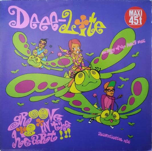 Deee-Lite ‎– Groove Is In The Heart - Vinyl 12", 45 RPM, Maxi-Single, Stereo, Europe 1990 (USED VG+)