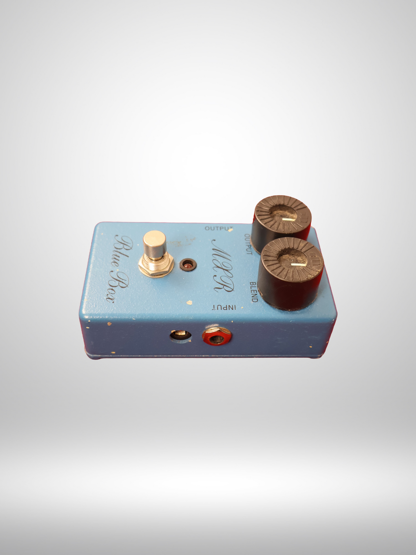 MXR Script Logo Blue Box Guitar Pedal, Owned by Adrian Utley (Portishead)