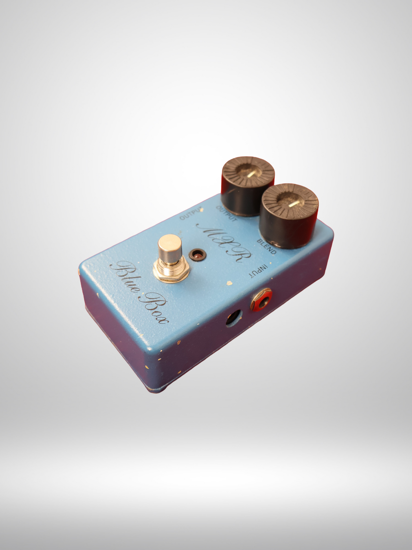 MXR Script Logo Blue Box Guitar Pedal, Owned by Adrian Utley (Portishead)