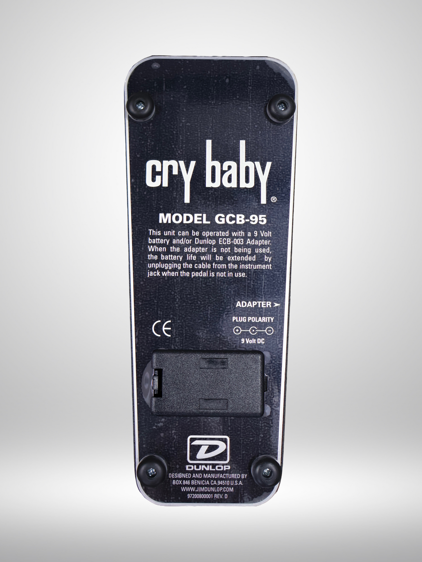 Dunlop Cry Baby Wah Pedal GCB-95, With Original Box, Used