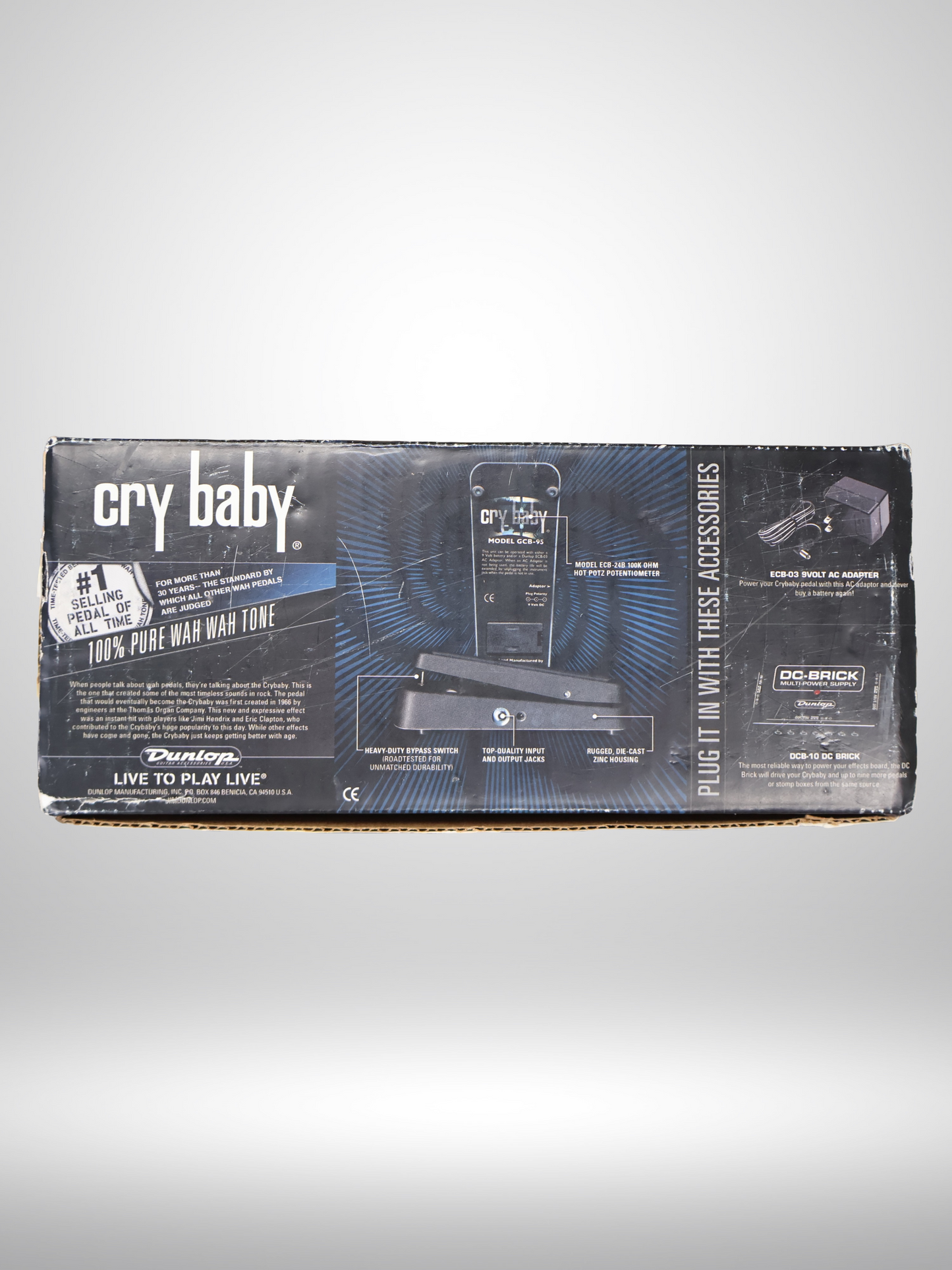 Dunlop Cry Baby Wah Pedal GCB-95, With Original Box, Used