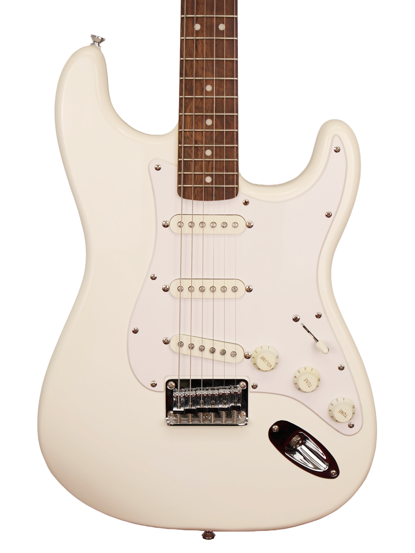 Squier Stratocaster Hardtail, Arctic White (2020)