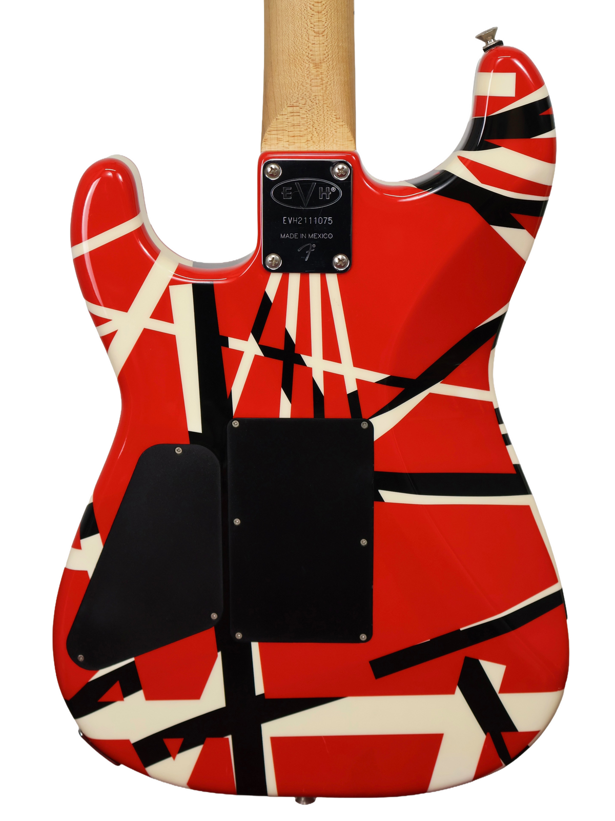 EVH Striped Series, Red with Black Stripes (2022)