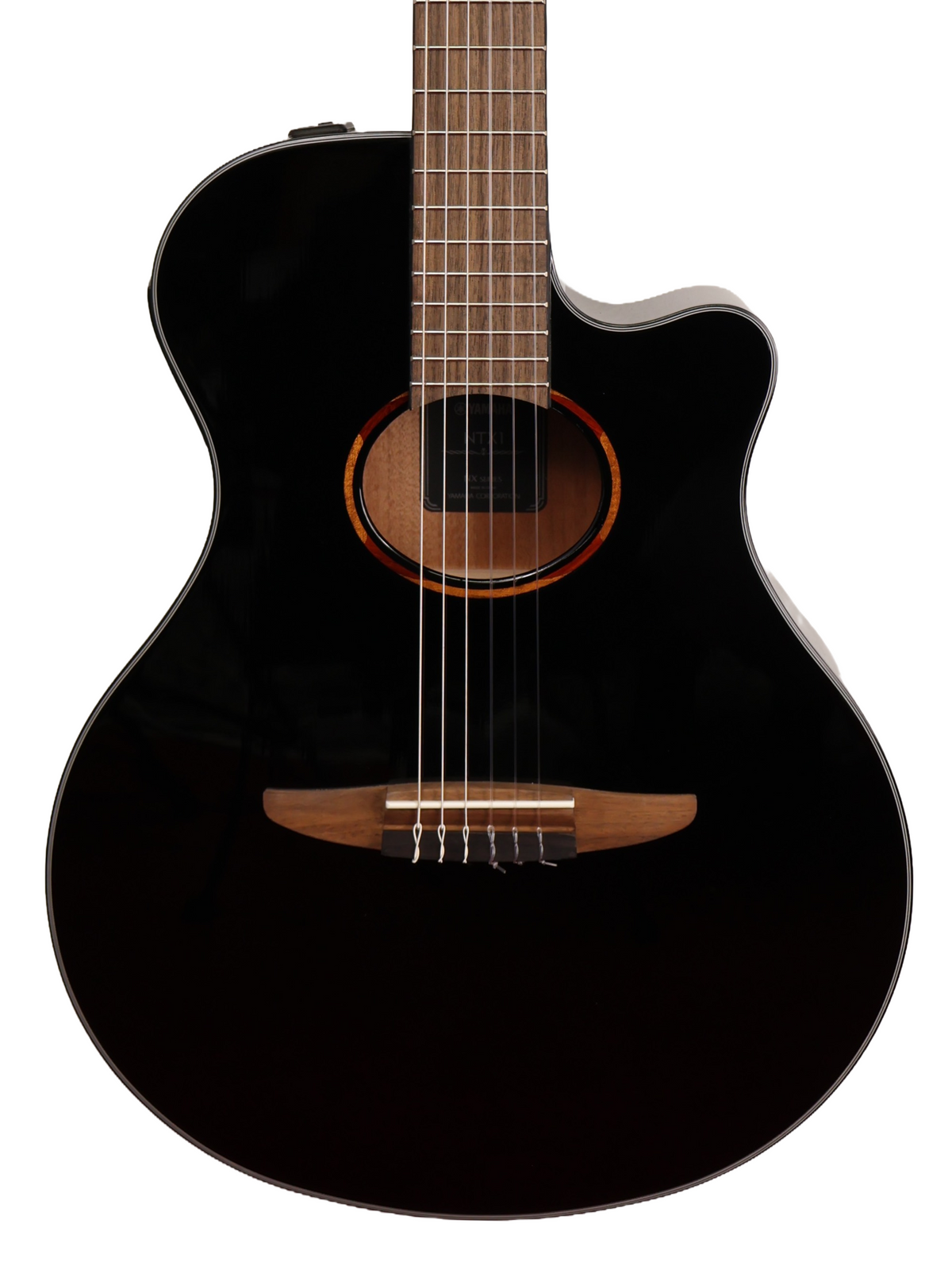 Yamaha NTX1 Nylon String Classical Electro-Acoustic Guitar, Black
