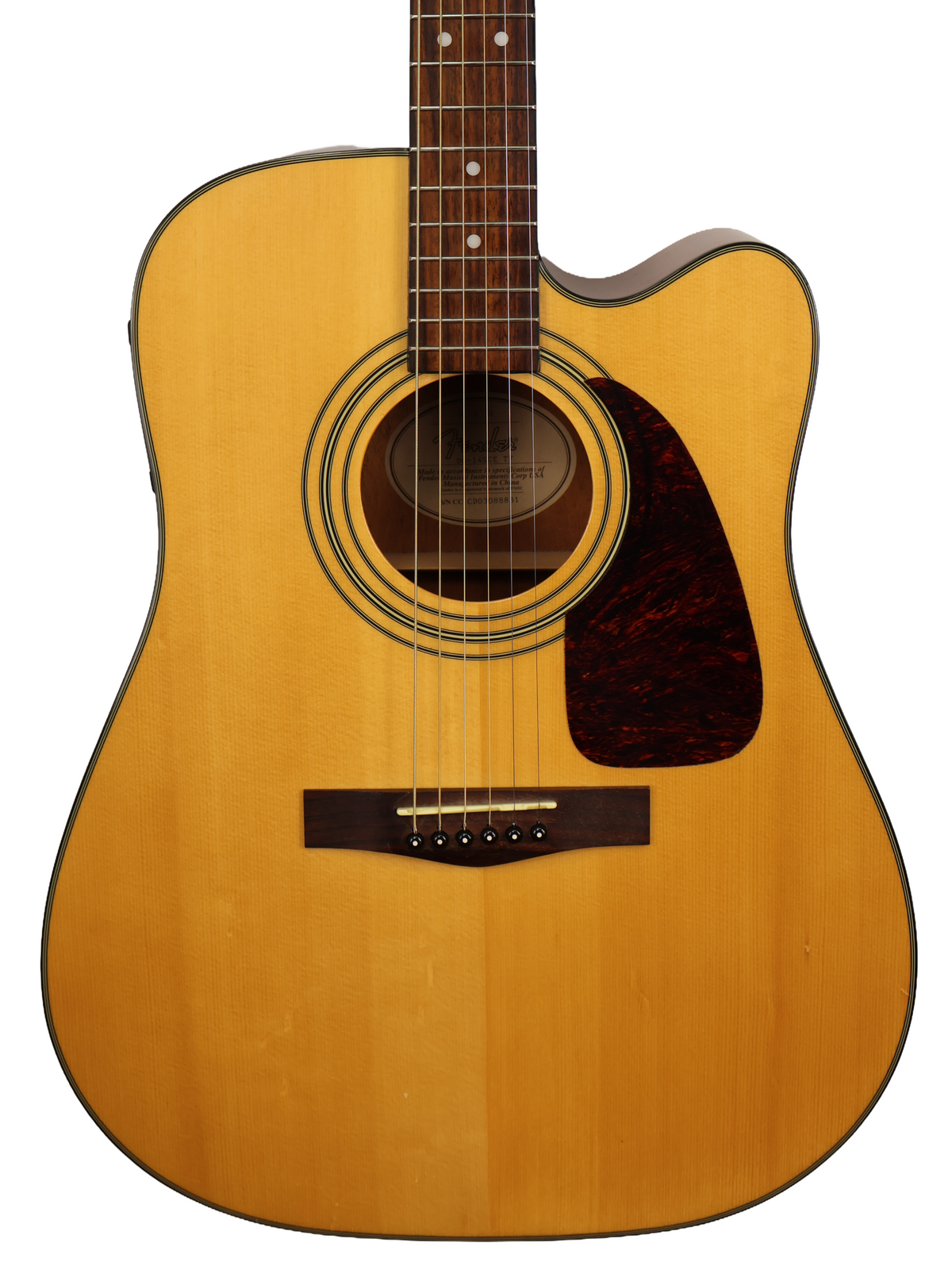 Fender DG-14 SCE Electro-Acoustic, Natural (2003)