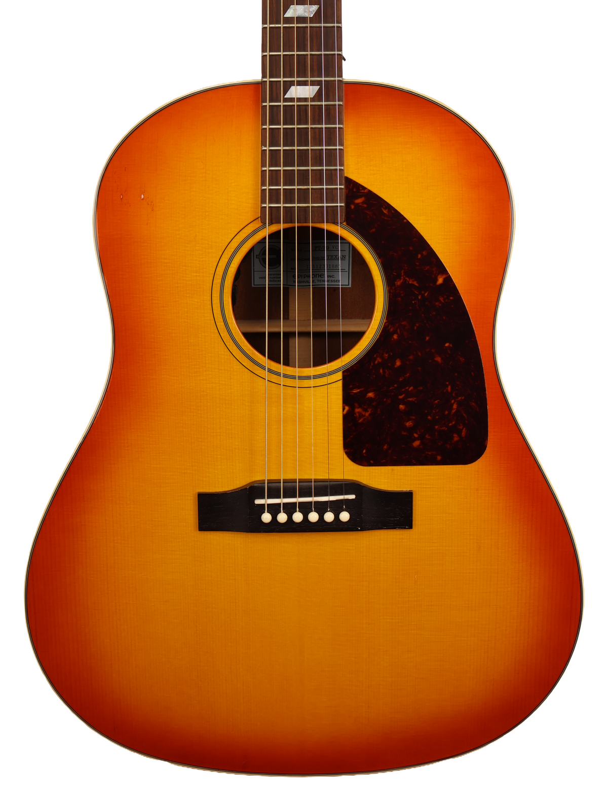 Epiphone FT-79 Inspired By Texan, Electro-Acoustic, Vintage Cherry Sunburst (2011)