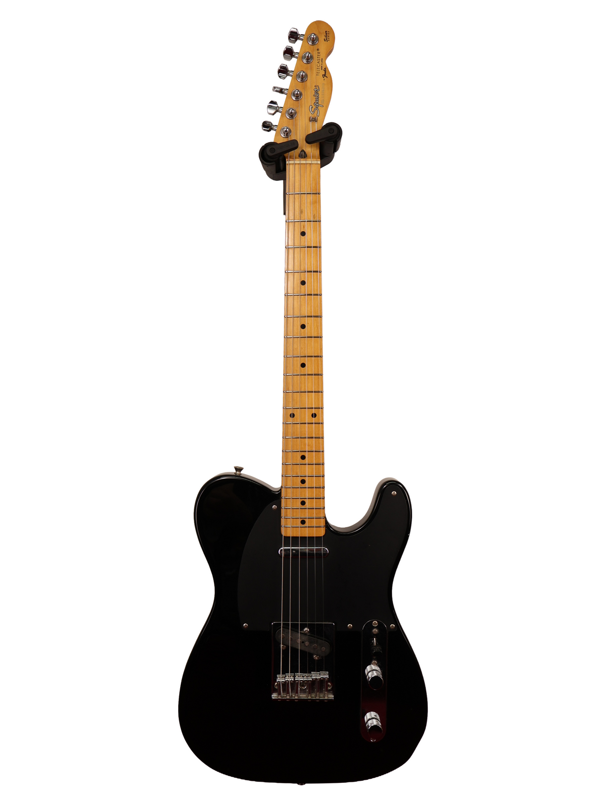 Squier By Fender Silver Series Telecaster, Made in Japan, Black (1991-92)