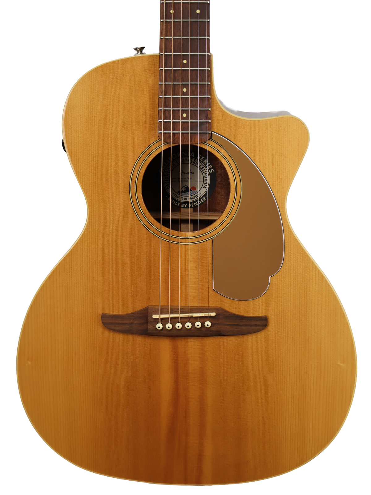 Fender Newporter Player Electro Acoustic Guitar, Natural (2025)