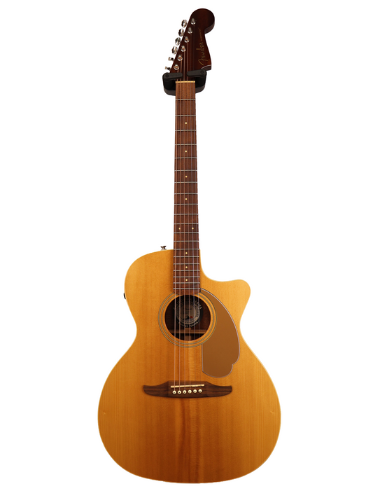 Fender Newporter Player Electro Acoustic Guitar, Natural (2025)