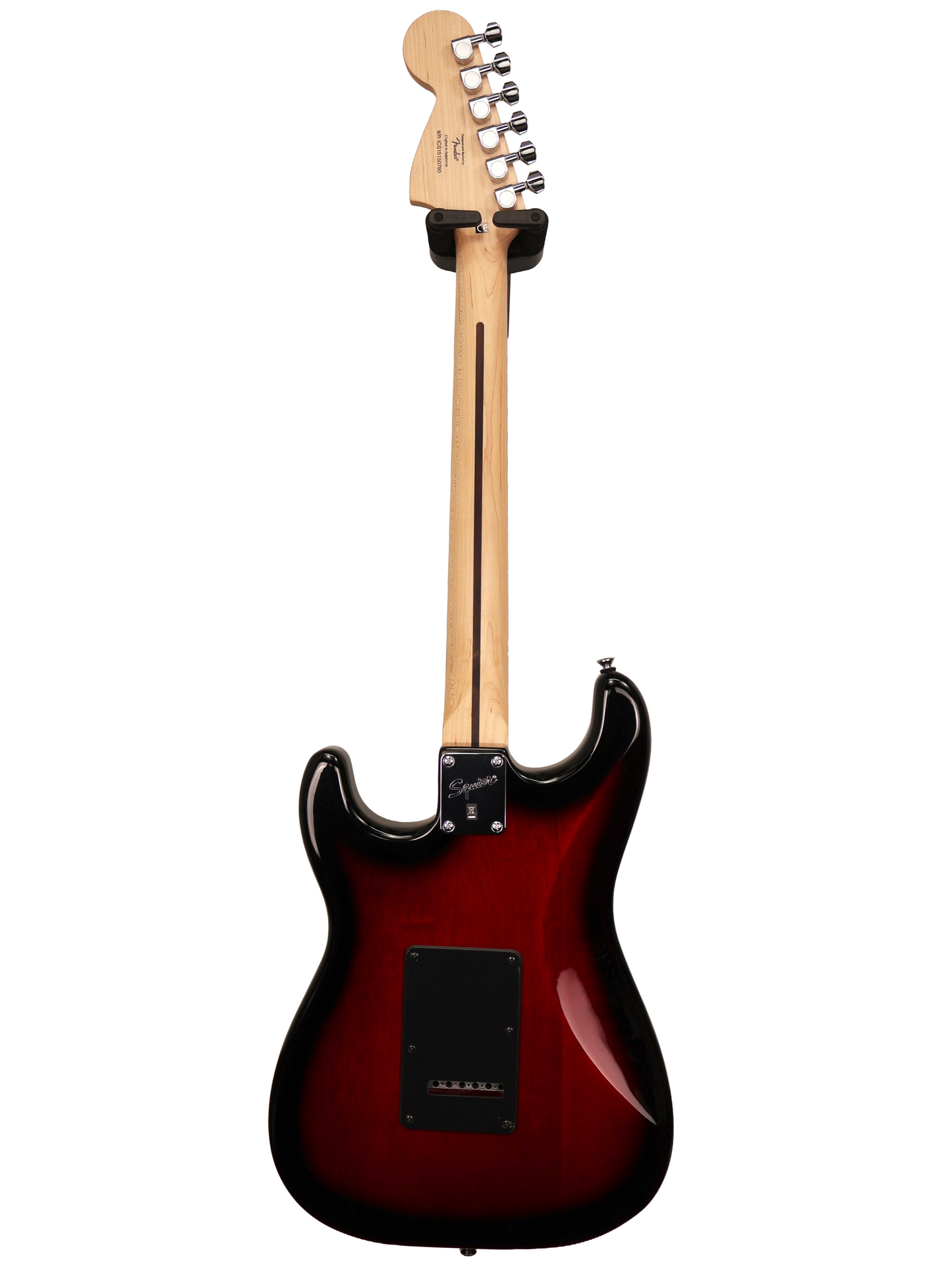 Squier Standard Series Stratocaster, SSS, Red Burst (2015)
