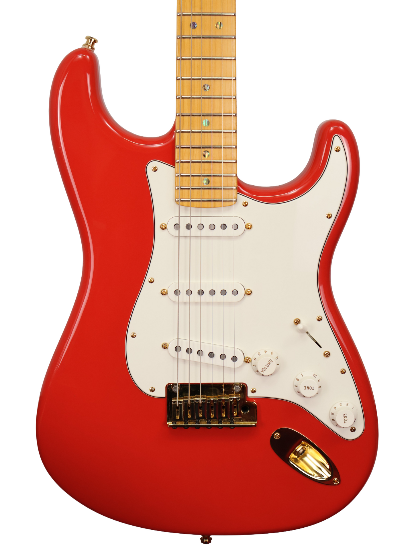 Fender Custom Shop Custom Deluxe Stratocaster NOS, Candy Red (2012)