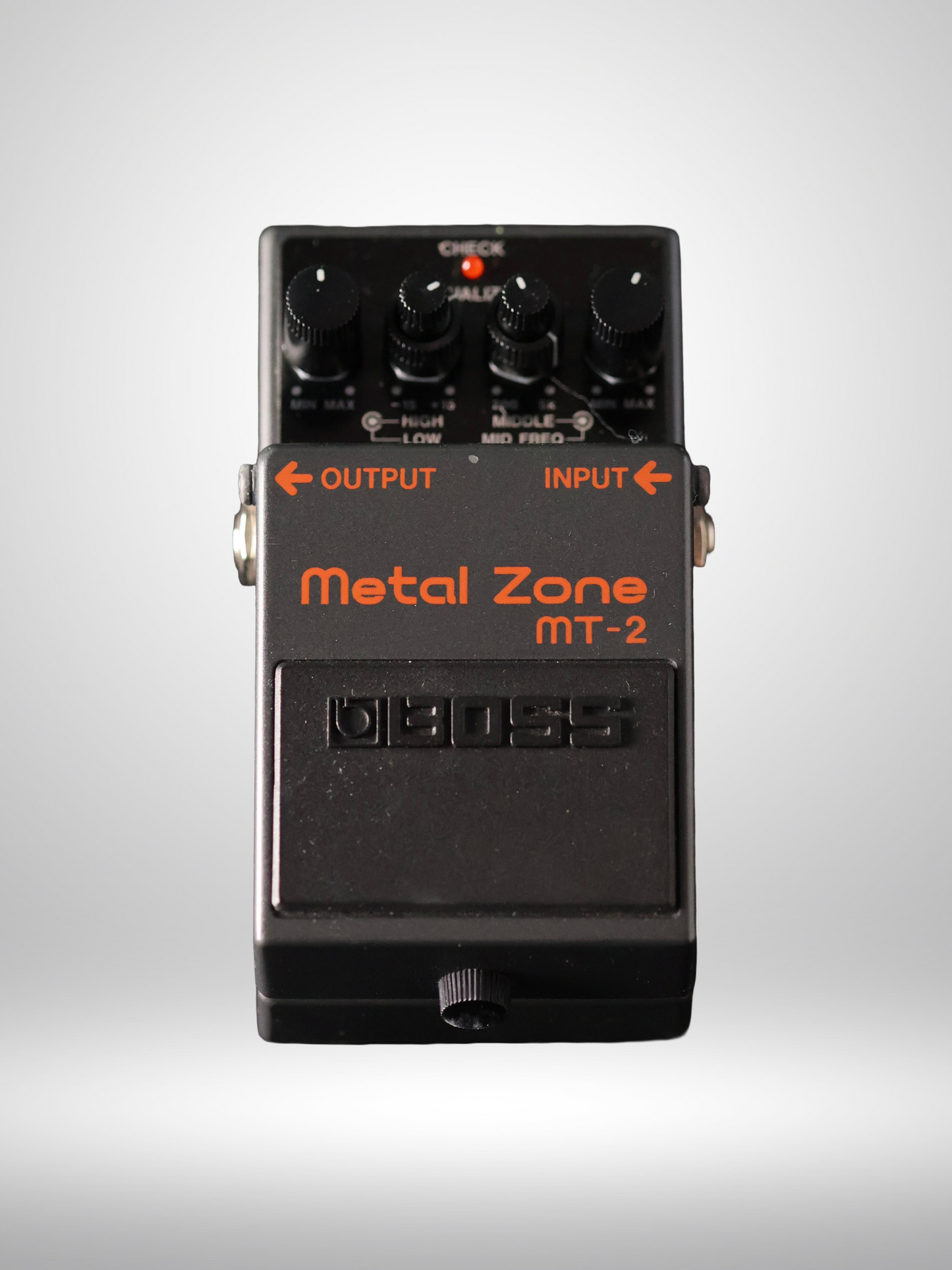 Boss Metal Zone MT-2 Guitar Pedal, Used