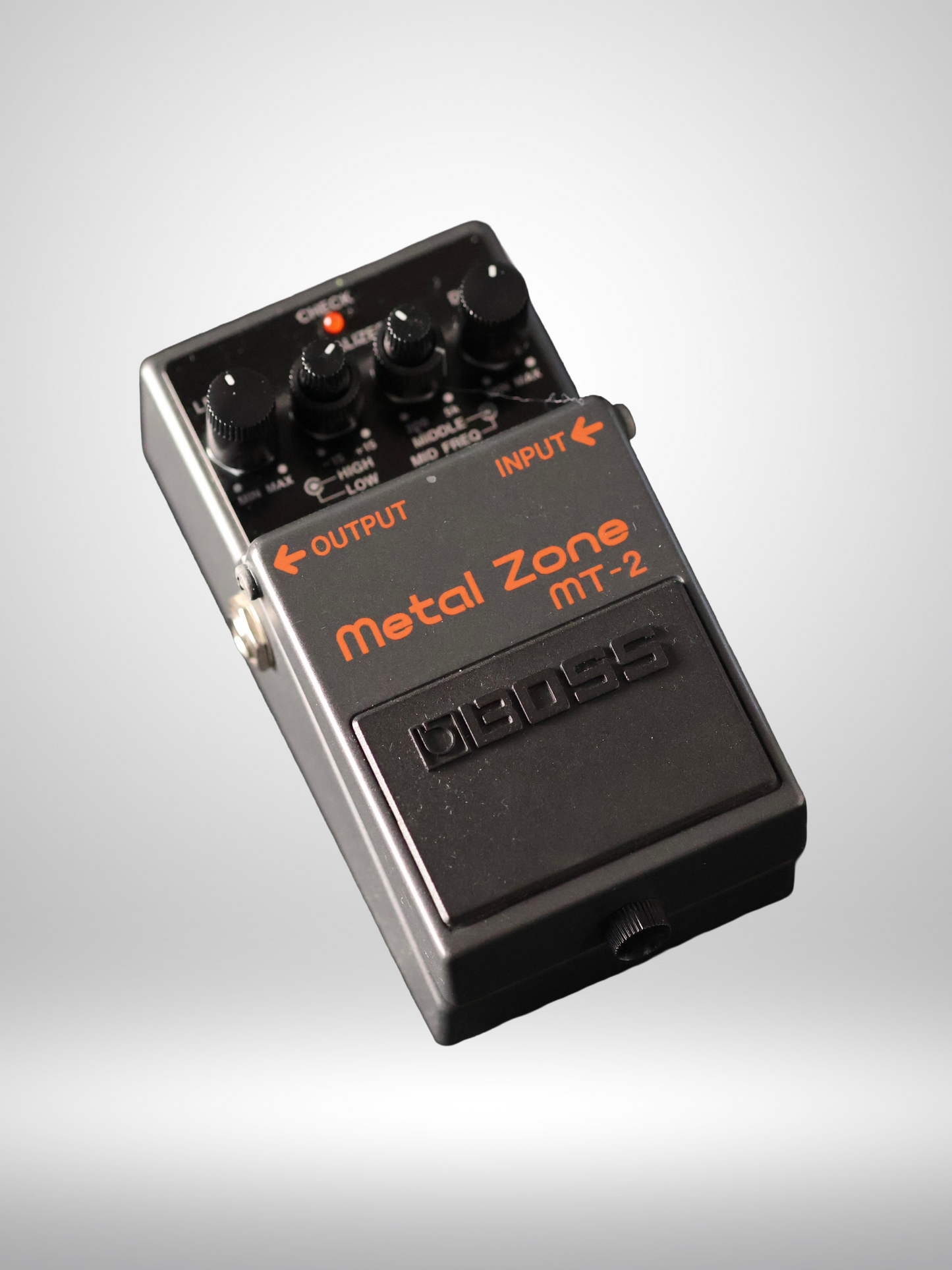 Boss Metal Zone MT-2 Guitar Pedal, Used