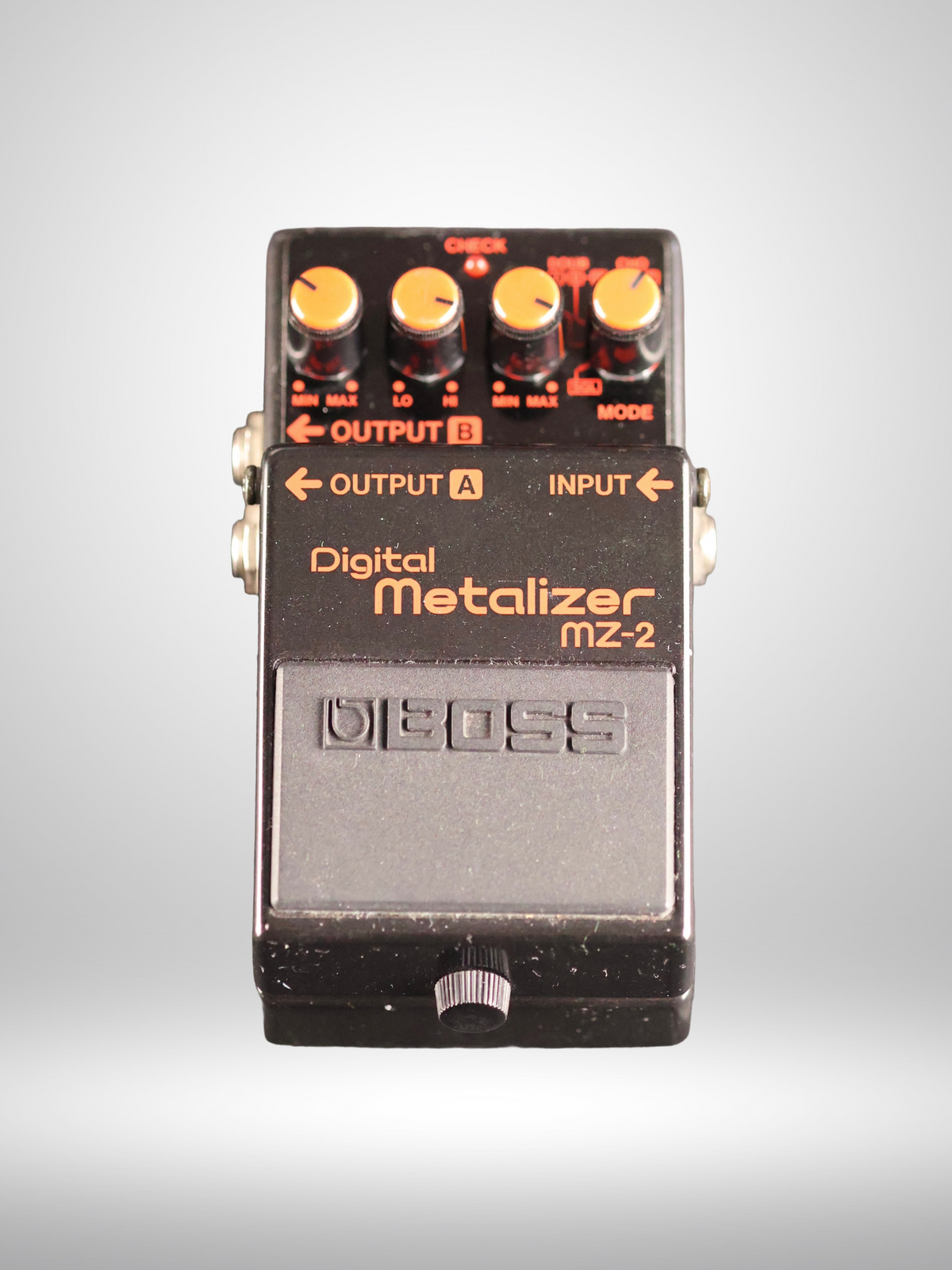 Boss MZ-2 Digital Metalizer Guitar Pedal, Black (Blue Label) 1987 - 1992, Used