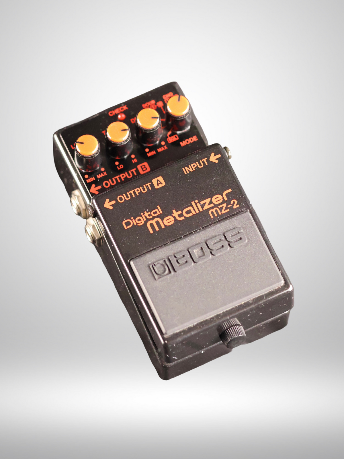 Boss MZ-2 Digital Metalizer Guitar Pedal, Black (Blue Label) 1987 - 1992, Used