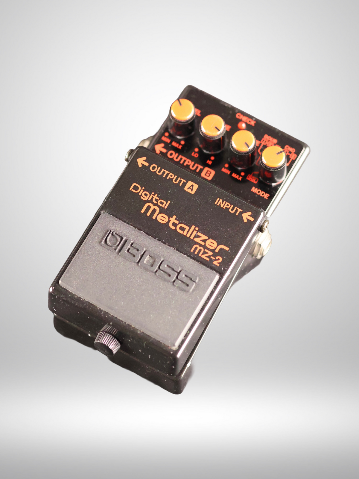 Boss MZ-2 Digital Metalizer Guitar Pedal, Black (Blue Label) 1987 - 1992, Used