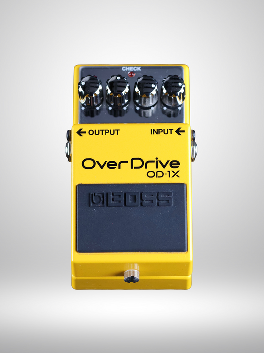 Boss OD-1X OverDrive Guitar Pedal, Yellow, 2014 - Present, Used