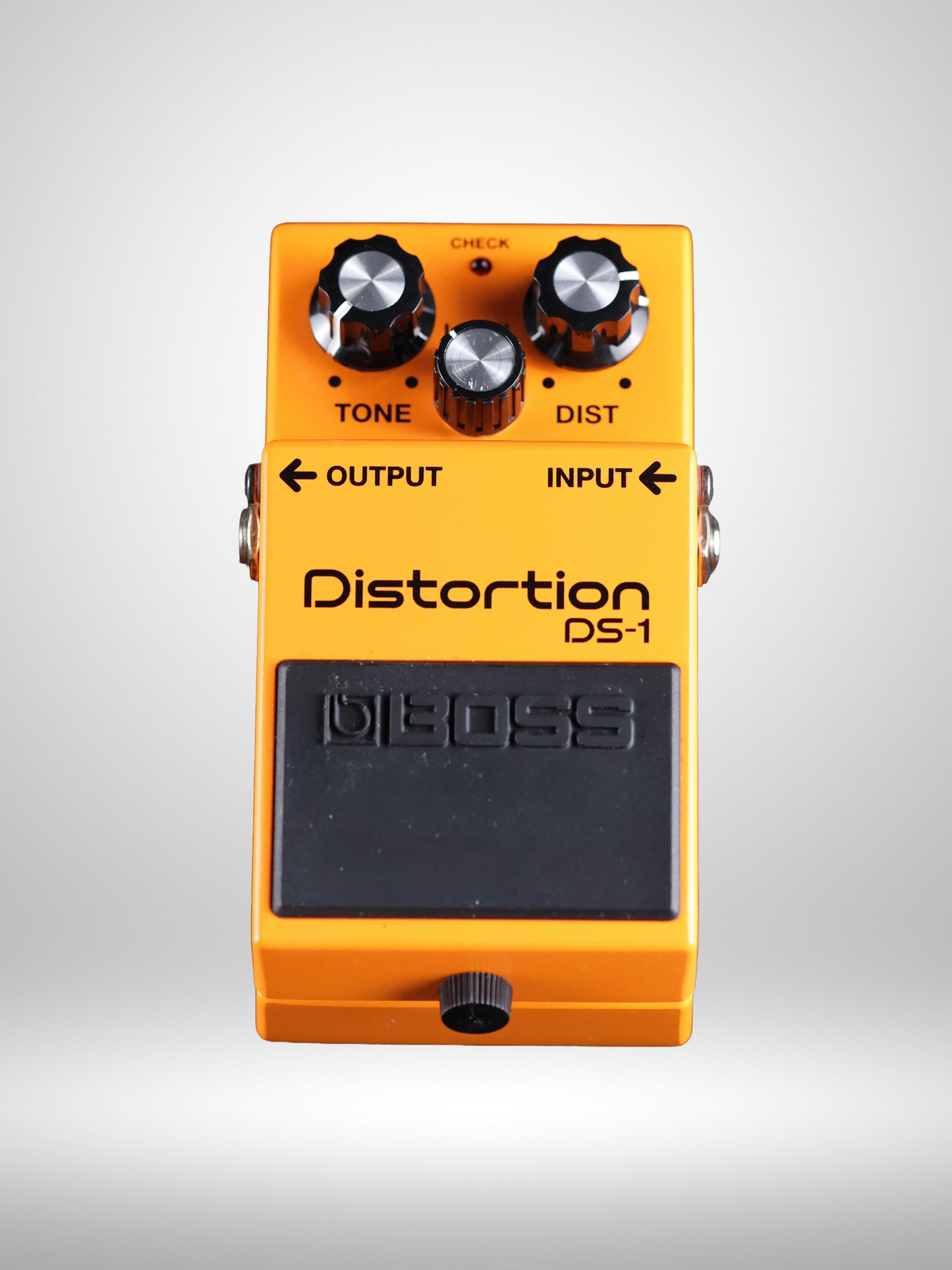 Boss DS-1 Distortion Guitar Pedal, Orange (Black Label) 1978 - 1994, Used