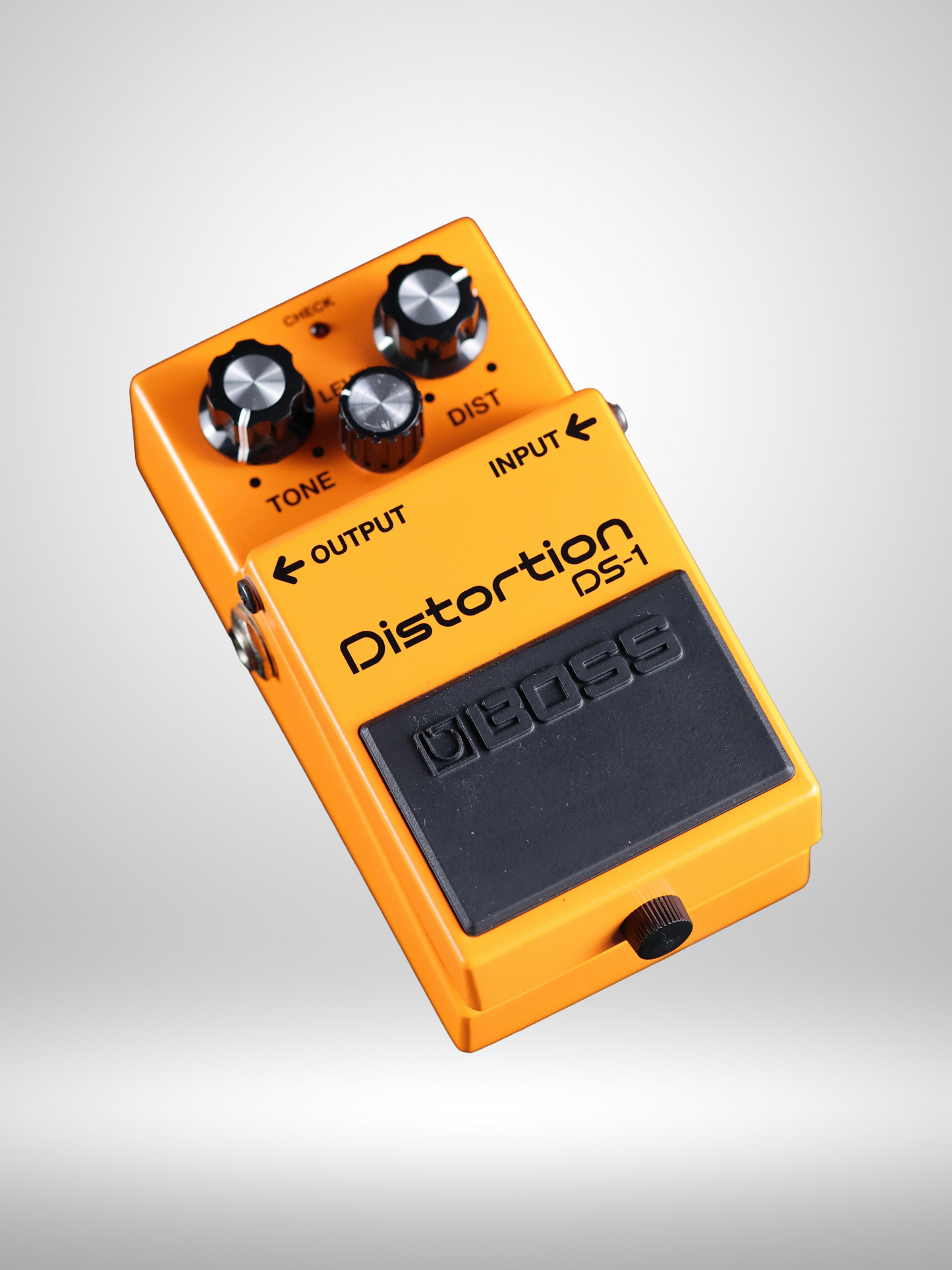 Boss DS-1 Distortion Guitar Pedal, Orange (Black Label) 1978 - 1994, Used