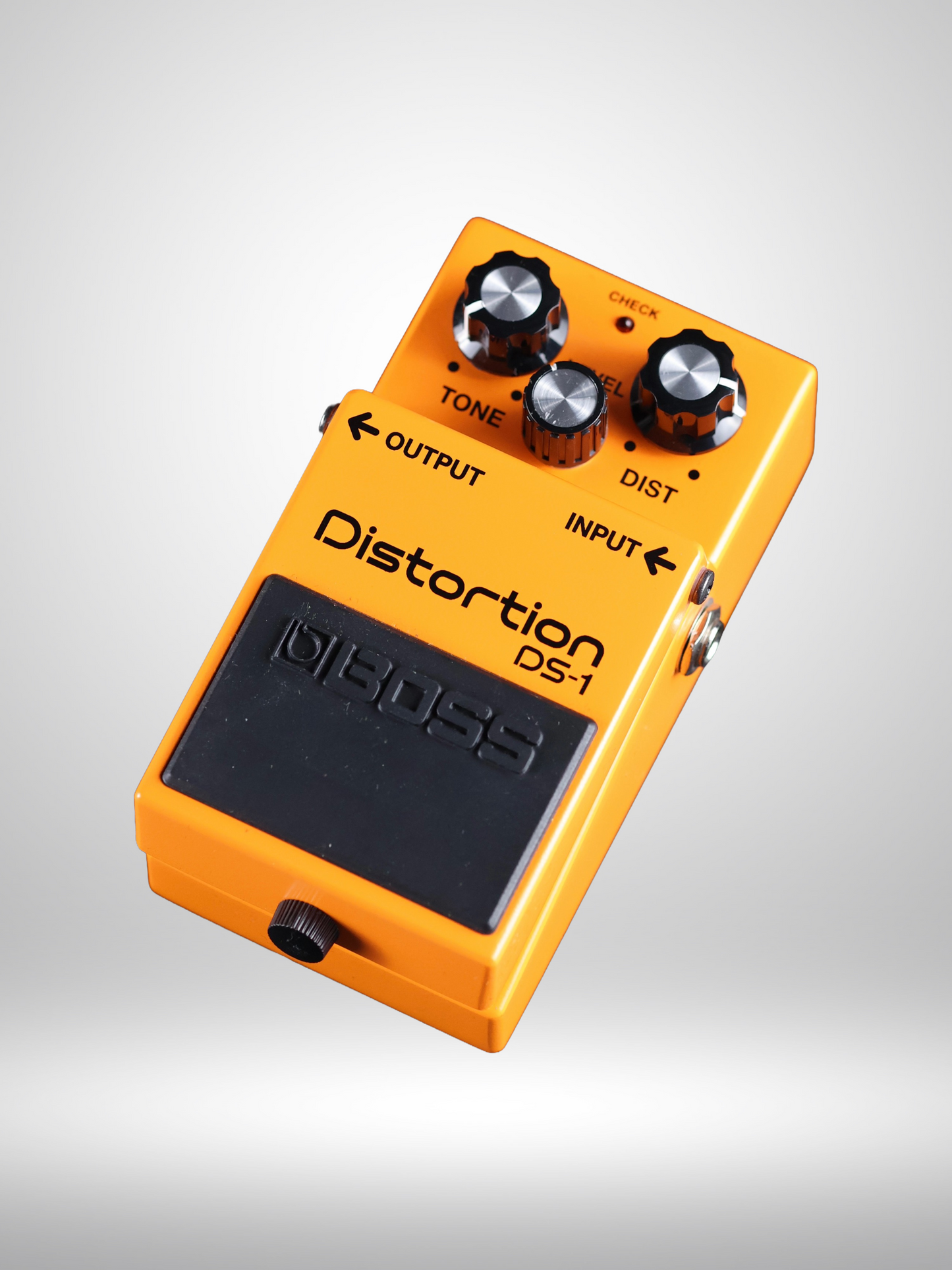 Boss DS-1 Distortion Guitar Pedal, Orange (Black Label) 1978 - 1994, Used